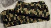 Camo Short Scarf For Soldiers/Hunters