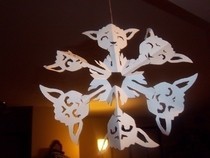 Yoda Snow Flake