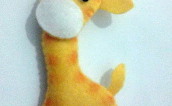 Smal Animal Felt Doll