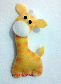Smal Animal Felt Doll