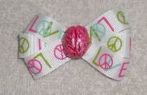 Peace & Love Brain Bow