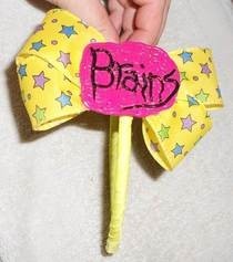 Brainy Bow Head Band