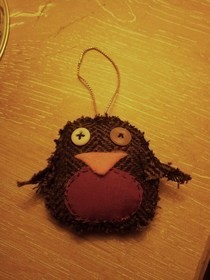 Robin Tree Ornament