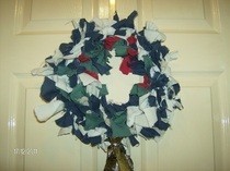 Rag Wreath