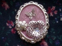 Nail Polish Vintage Pendant