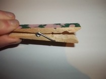 Clothes Peg Fridge Magnets.