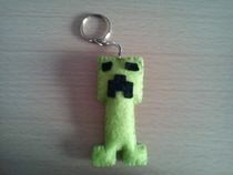 Minecraft Creeper Keyring