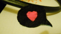 Felt Speech Bubble Brooch