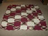 Cherrychip Loom Knitted Afghan