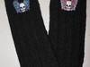 Rocken' Skull Fingerless Gloves