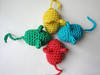 Amigurumi Catnip Mice