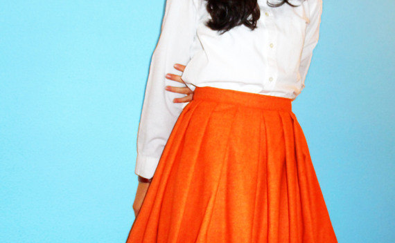 Ruffled Skirt