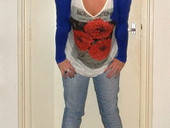 T  Shirt Into Cardigan (No Sewing)