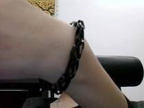 Super Cute Black Rubber Band Bracelet!