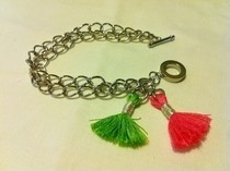 Tassel Charms Bracelet