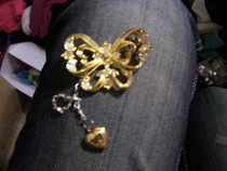 Butterfly Locket Chain Pendant