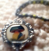 Mushroom Necklace