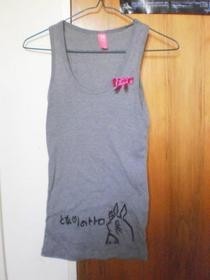 Totoro Stencil Tank Top