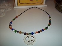 Peace Sign Necklace