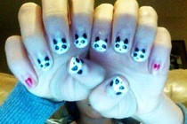 Panda Nails!!