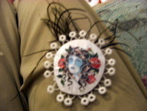 Temporary Tattoo Brooch