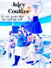 Mock Juicy Couture Photoshoot