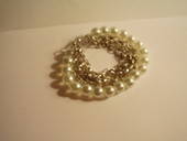 Chained Pearl Bracelet