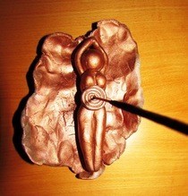 Goddess Incense Burner