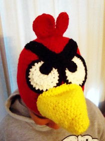 Red Angry Bird Hat