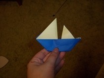 Origami Sailboat