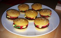 Cheeseburger Cupcakes