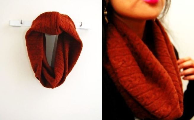 Sweater Tube Scarf