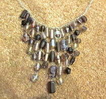 Beaded Bib Necklace