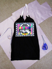 T Shirt Halter Dress