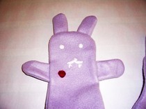 Vampire Bunny Scarf