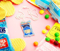 Crisp Packet Necklace