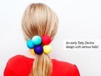 Mega Ping Pong Hair Bobble