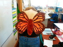 Corset With Butterfly Wings