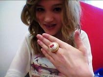 Biscuit And Cream Strawberry Ring 