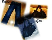 Recycled Jeans Bag
