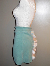 Ruffle Bustle Skirt