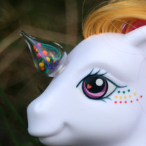 	 My Little Pony   Strawberry Anarchy Ooak Custom Pony   Square Berries