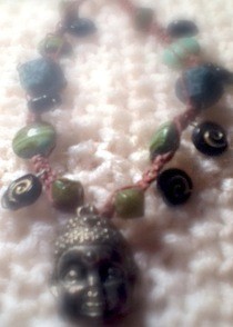 Buddha And Spirals Necklace