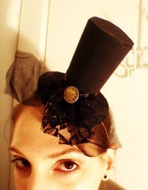 Tiny Top Hat For New Year's Eve