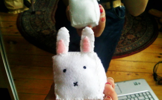 Cubed Bunny Plush 