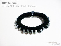Hex Nut Box Braid Bracelet
