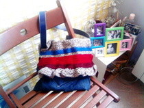 Bag, Wool And Jeans (Bolso Lana Y Vaquero)
