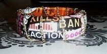 Magazine Collage Bangle