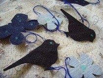 Denim Hanging Decoration
