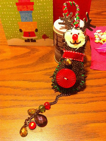 Reindeer Holiday Dotee